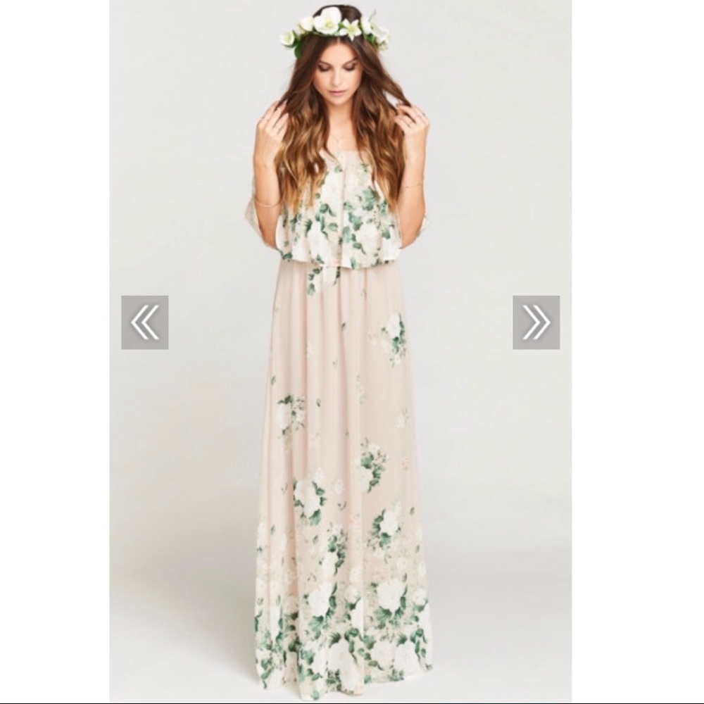 Show Me Your MuMu Hacienda Dress - Bouquet Toss.